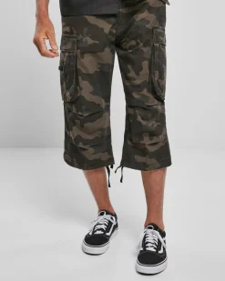 Brandit Industry 3/4 reisitaskushortsit - Tumma Camo Hot