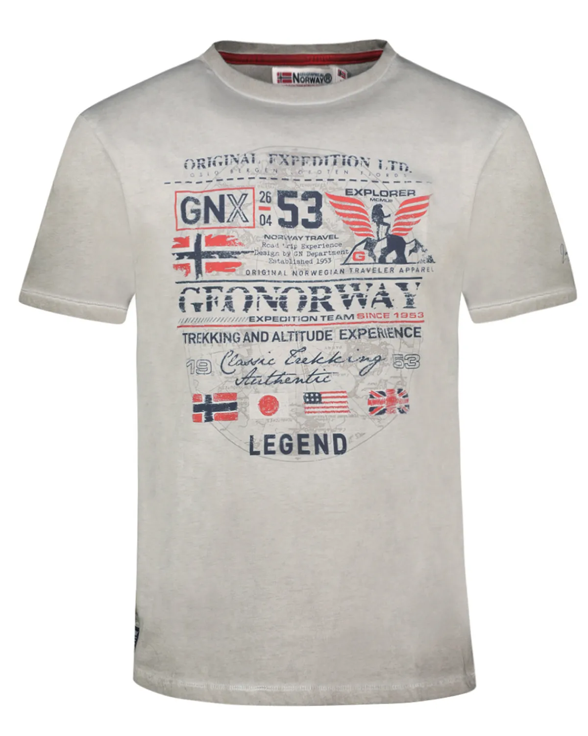 Geographical Norway Jorick t-paita Musta Discount