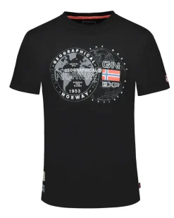 Geographical Norway Jplanet t-paita - Musta Best