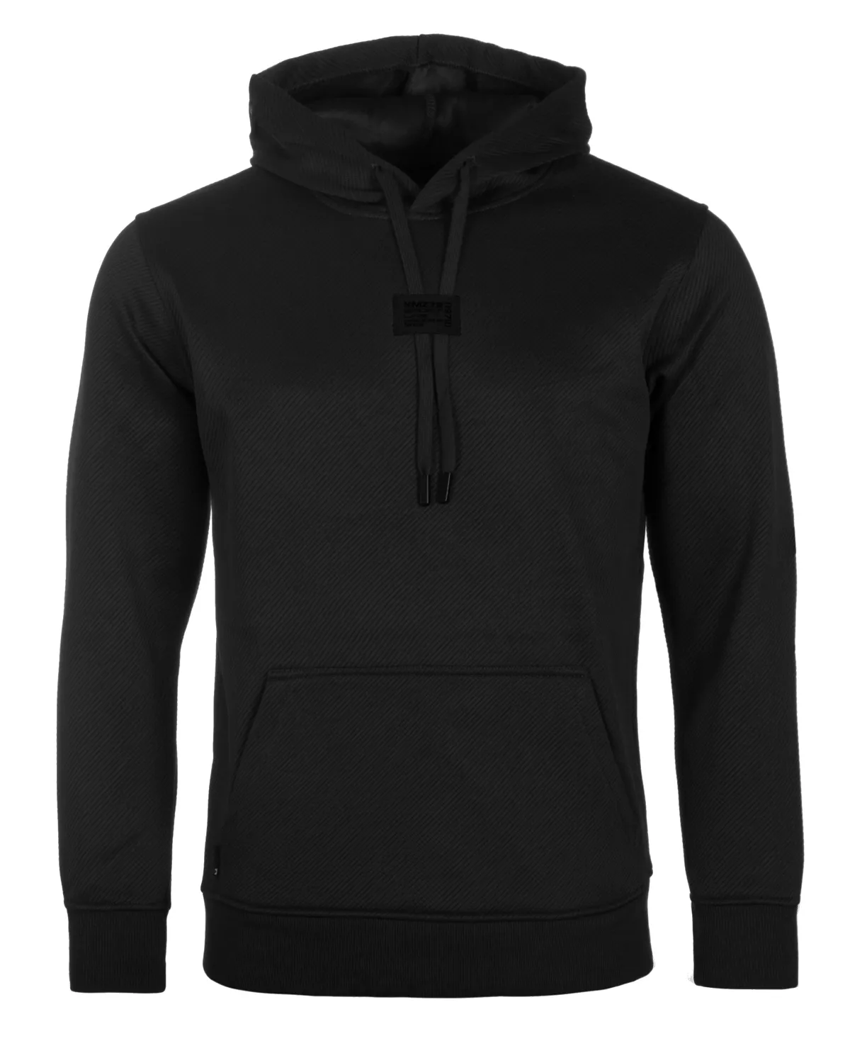 MZ72 Brand Justed huppari - Musta Clearance