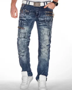 Kosmo Lupo KM009 Felix farkut - Sininen Denim sininen