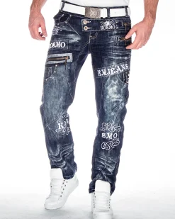 Kosmo Lupo KM051 Remy farkut - Sininen Denim sininen Hot