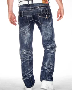 Kosmo Lupo KM8002 Roxton farkut - Sininen Denim sininen Sale