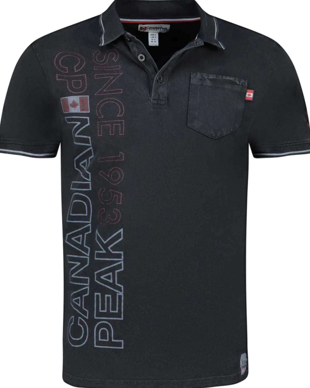 Canadian Peak Konakreak pikeepaita - Musta Discount