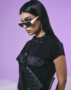 Urban Classics Kos 2-pack aurinkolasit - Musta/Valkoinen Clearance