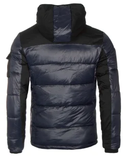 MZ72 Brand Larry kevyttoppatakki - Tumman Sininen Sale