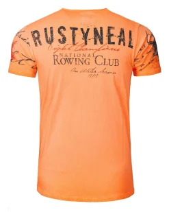 Rusty Neal Larry t-paita - Oranssi Outlet