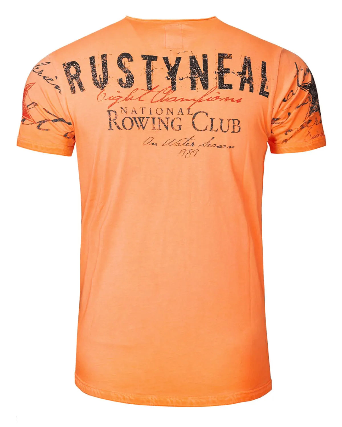 Rusty Neal Larry t-paita - Oranssi Outlet