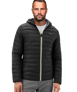 MZ72 Brand Lixir käännettävä kevyttoppatakki - /Sininen Musta Sale
