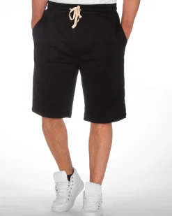 Urban Classics Low crotch collegeshortsit - Musta Best