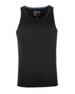 Zkilz Eco Clothing Luomupuuvilla hihaton - Musta Clearance
