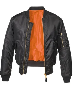 Brandit MA1 bombertakki - Musta Best