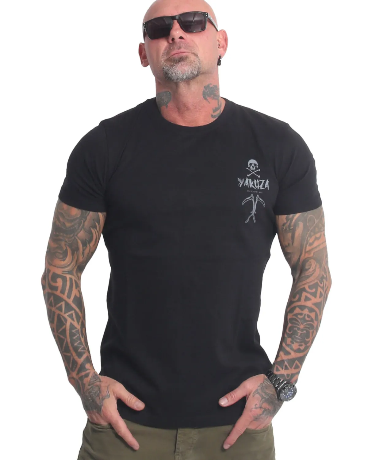 Yakuza Ink Mind t-paita - Musta Sale