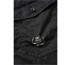 Brandit Motörhead lyhythihainen kauluspaita - Musta Sale
