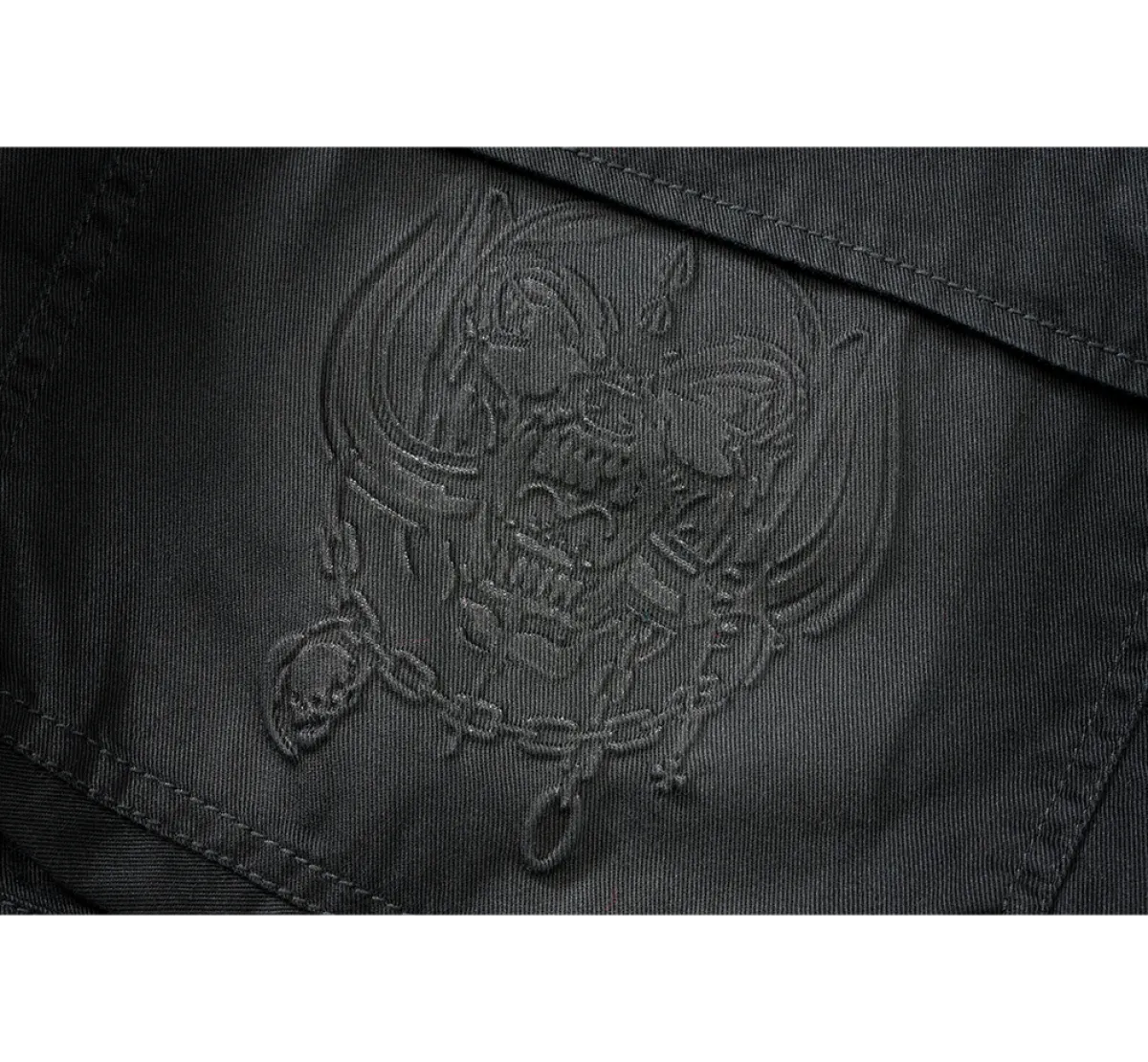 Brandit Motörhead reisitaskushortsit - Musta Clearance