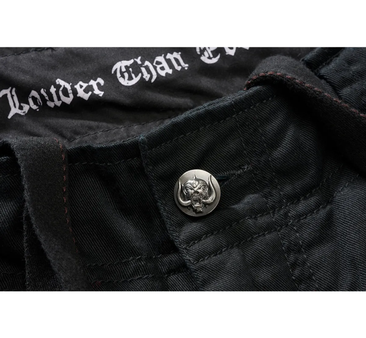 Brandit Motörhead reisitaskushortsit - Musta Clearance