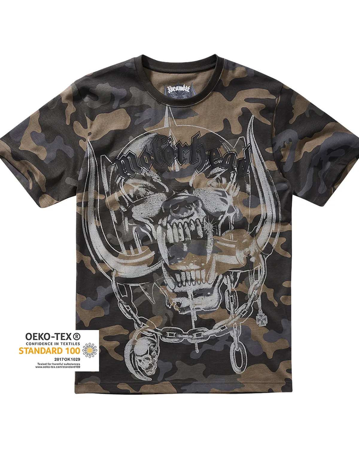 Brandit Motörhead warping t-paita - Tumma camo Online