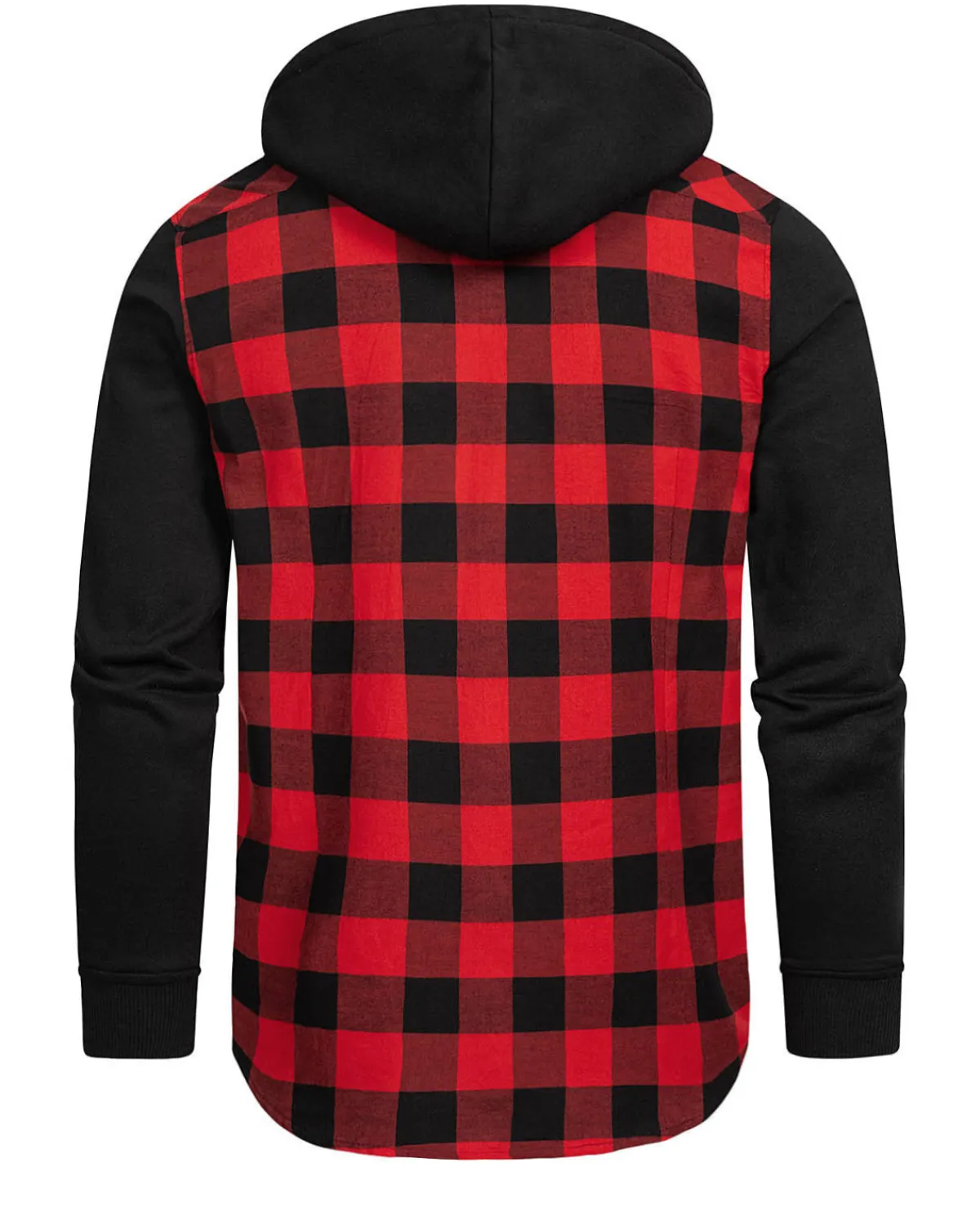 Urban Classics Mountain flanellihuppari - /Punainen Musta Clearance