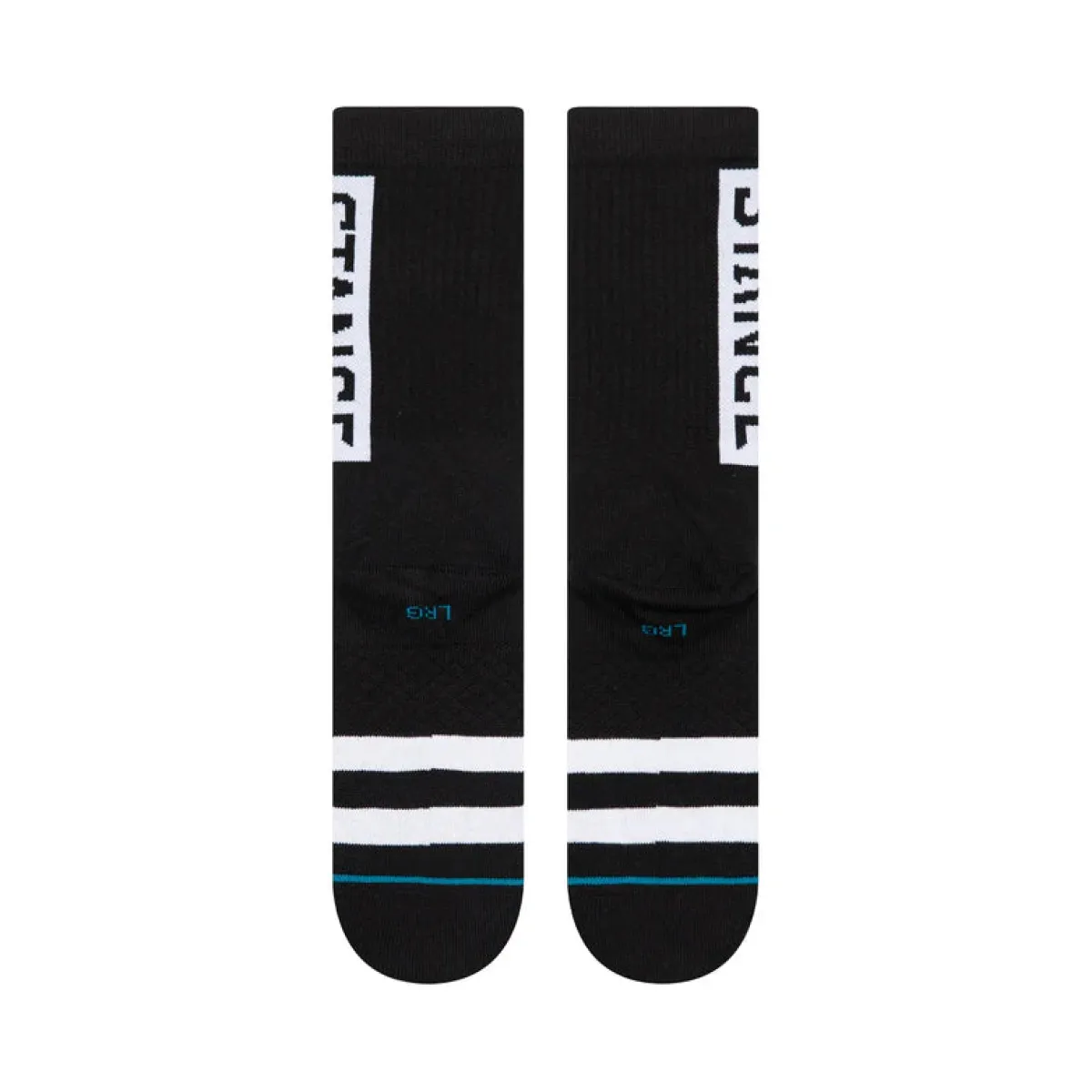 Stance OG Crew sukat - Musta Sale