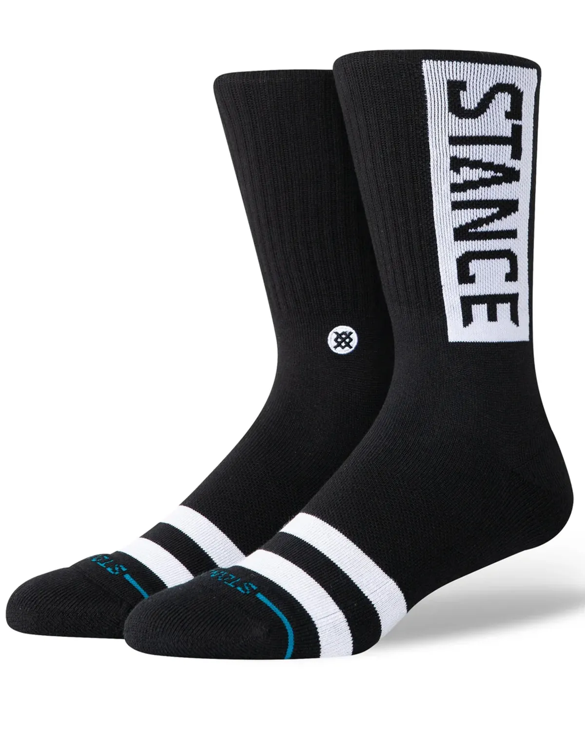 Stance OG Crew sukat - Musta Sale