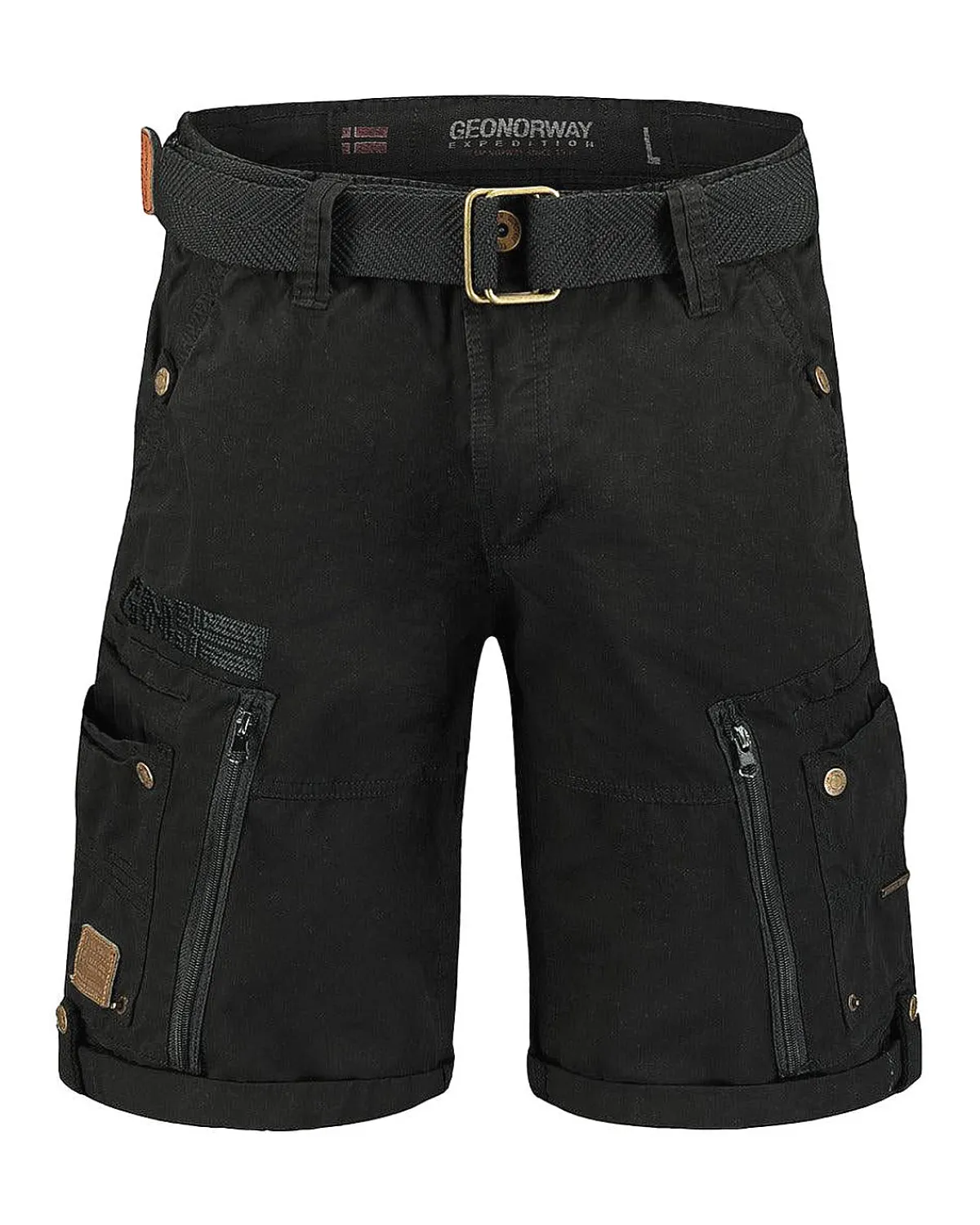 Geographical Norway Passpartout reisitaskushortsit - Musta Online