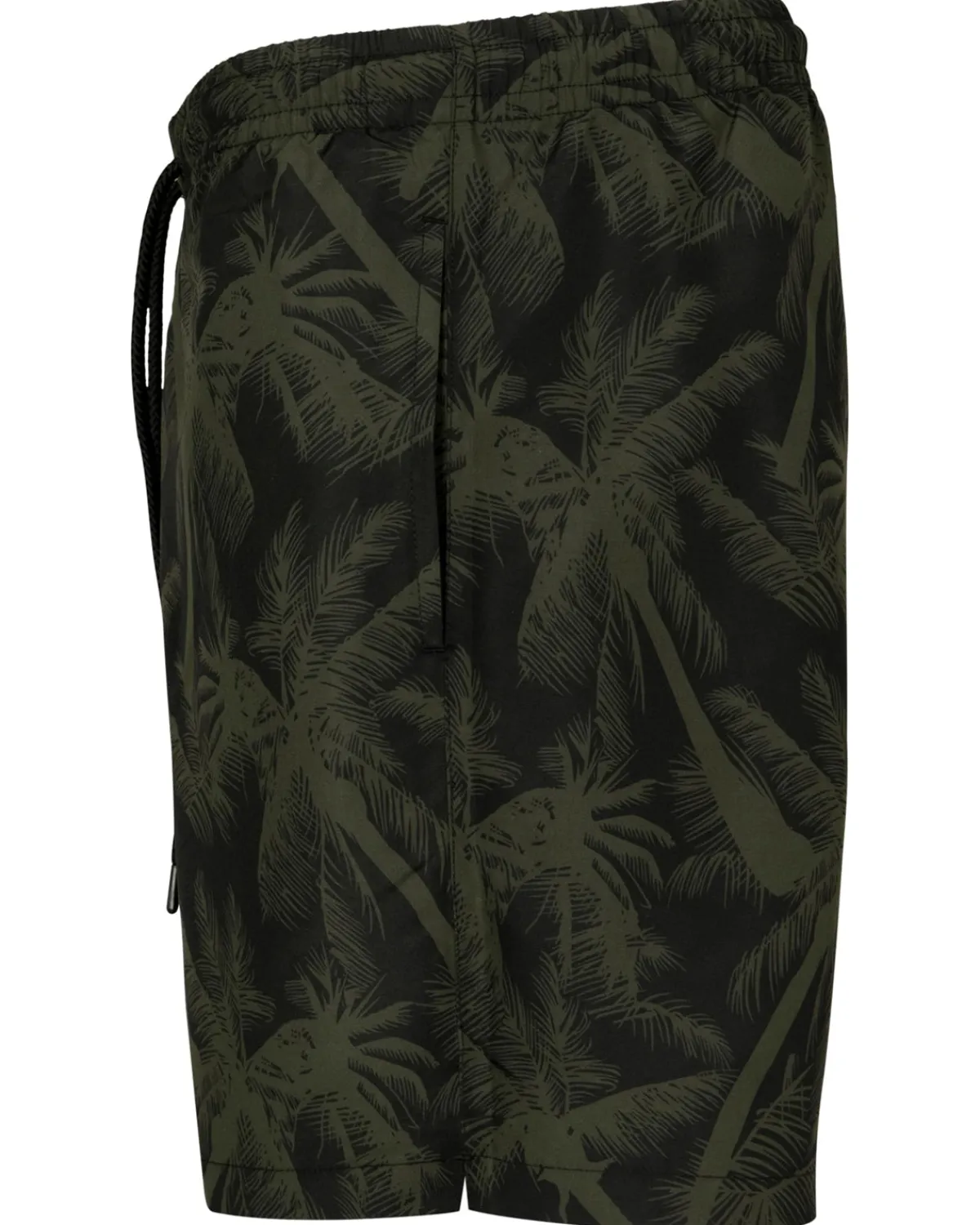 Urban Classics Pattern Palm uimashortsit - /Vihreä Musta Discount