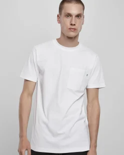 Urban Classics Pocket t-paita 2-pack - Valkoinen/Musta Hot