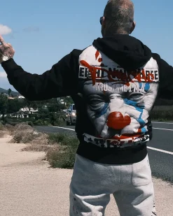Yakuza Ink Psycho huppari - Musta Best