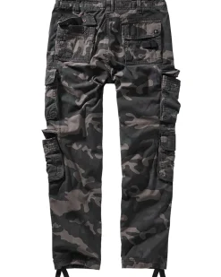 Brandit Pure slim reisitaskuhousut - Tumma camo Clearance