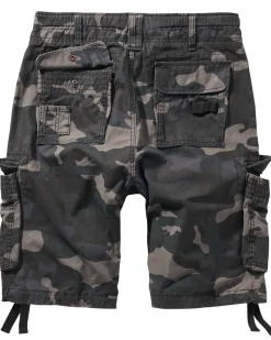 Brandit Pure vintage reisitaskushortsit - Tumma Camo Sale