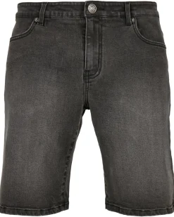 Urban Classics Relaxed fit farkkushortsit - Musta New
