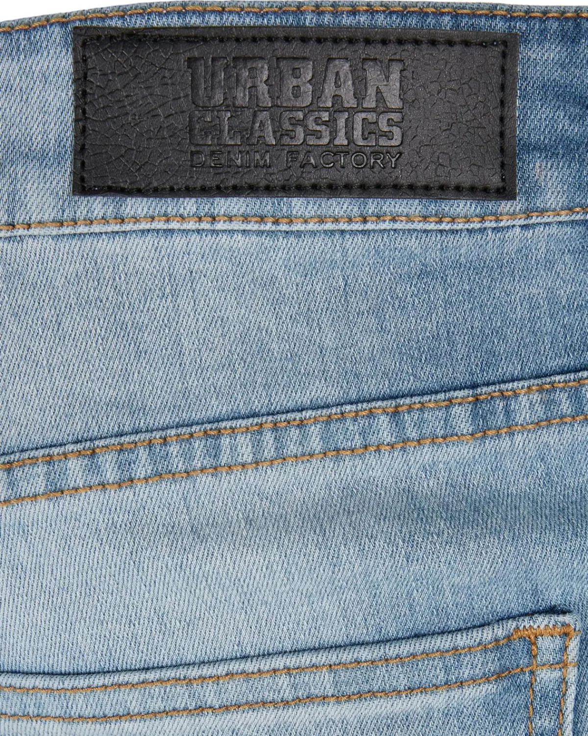 Urban Classics Relaxed fit farkkushortsit - Vaaleansininen