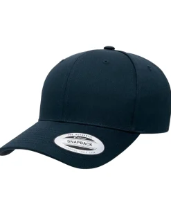 FLEXFIT Retro cotton blend snapback - Tummansininen Online
