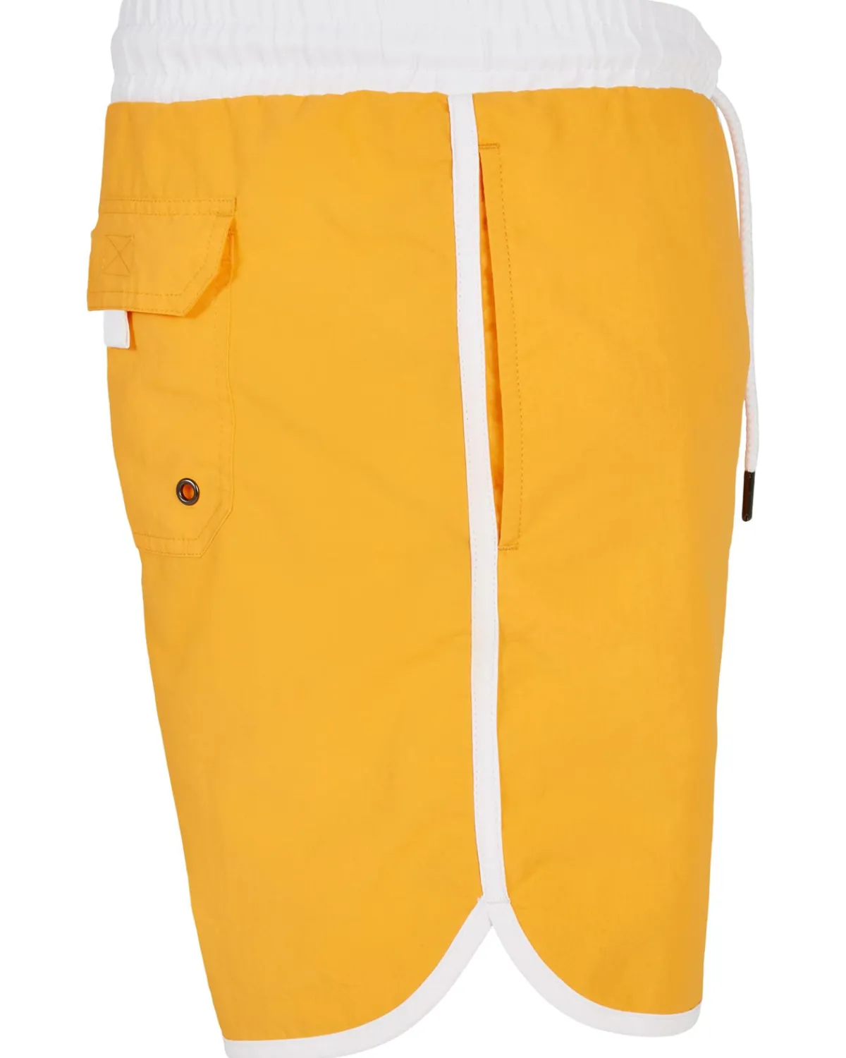 Urban Classics Retro uimashortsit - /Valkoinen Keltainen Sale