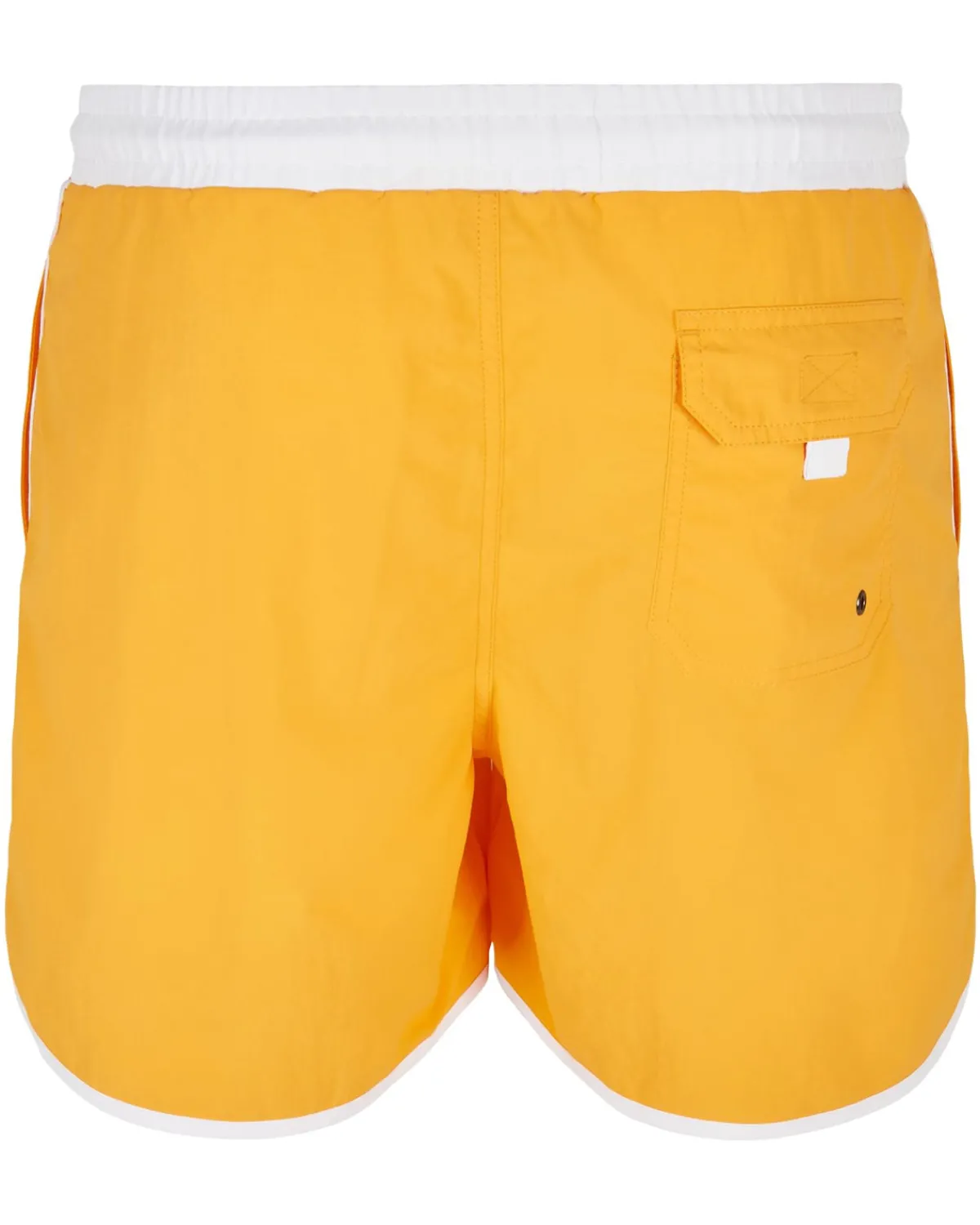 Urban Classics Retro uimashortsit - /Valkoinen Keltainen Sale