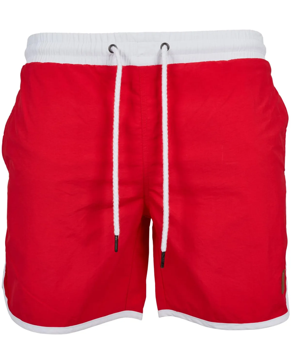 Urban Classics Retro uimashortsit - /Valkoinen Punainen Hot