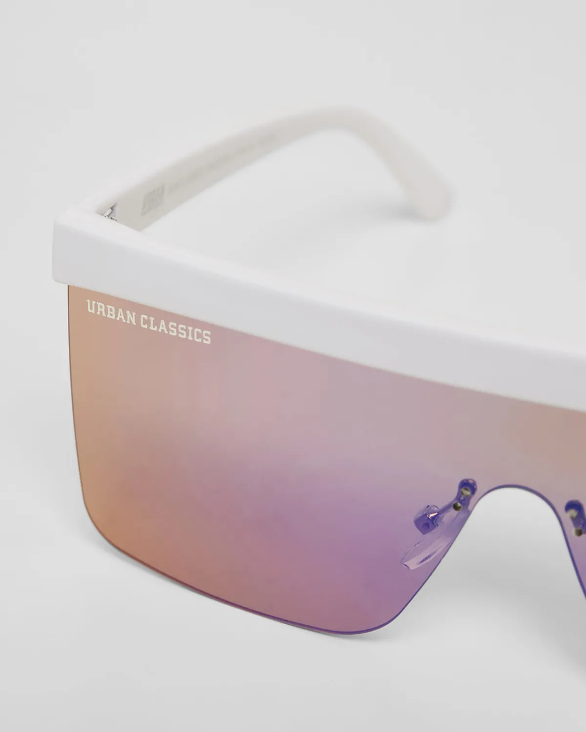 Urban Classics Rhodos 2-pack aurinkolasit - Musta/Valkoinen Outlet