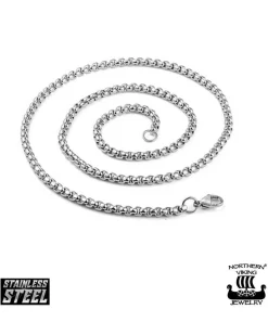 Northern Viking Jewelry Riimu Viikinkikompassi kaulakoru - Teräs Clearance