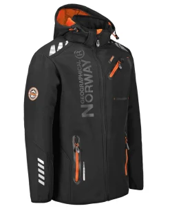 Geographical Norway Royaute softshell-takki - /Oranssi Musta Online