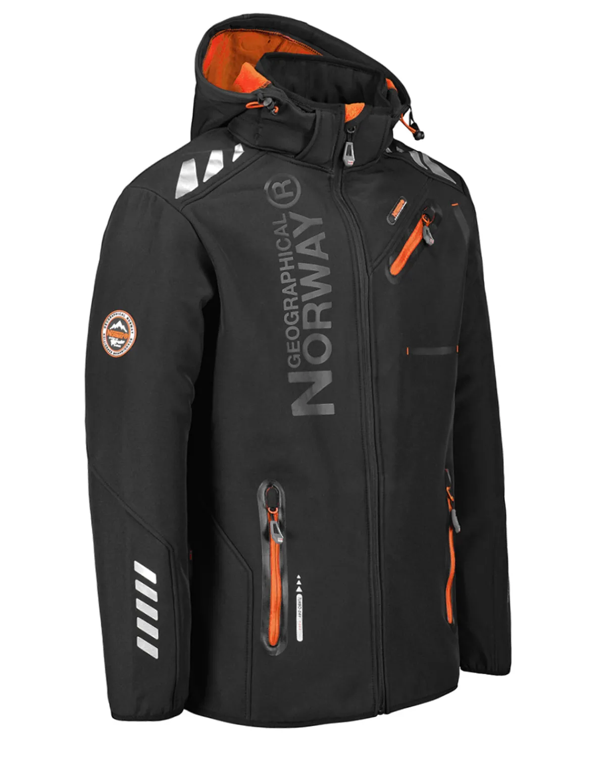 Geographical Norway Royaute softshell-takki - /Oranssi Musta Online