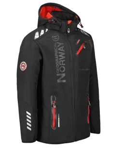 Geographical Norway Royaute softshell-takki - /Punainen Musta Best