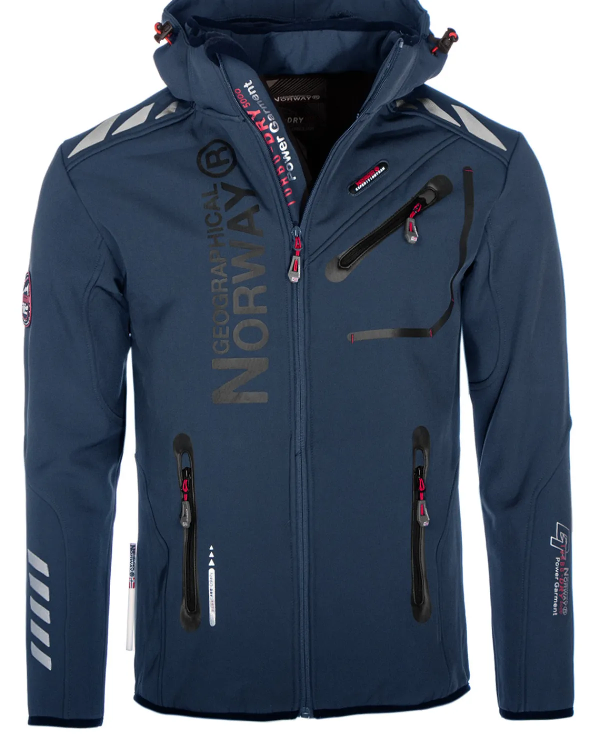 Geographical Norway Royaute softshell-takki - /Musta Tummansininen Clearance