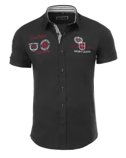 Carisma Rugby kauluspaita - Musta Outlet