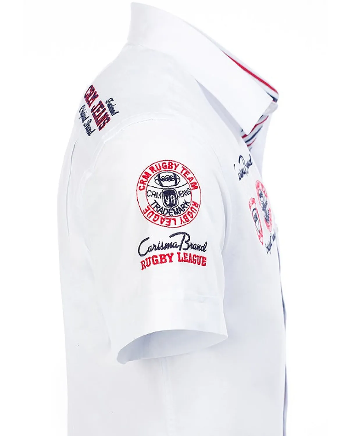 Carisma Rugby kauluspaita - Valkoinen Outlet