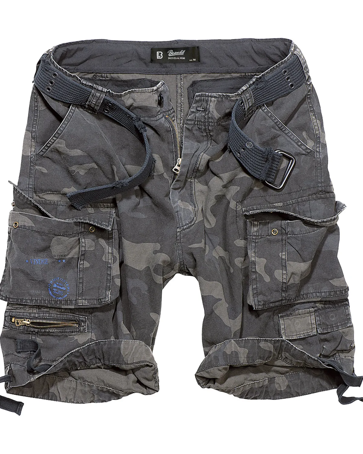 Brandit Savage reisitaskushortsit - Tumma Camo