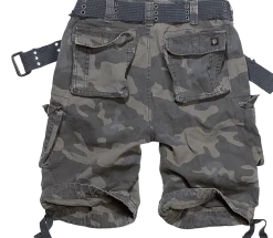 Brandit Savage reisitaskushortsit - Tumma Camo