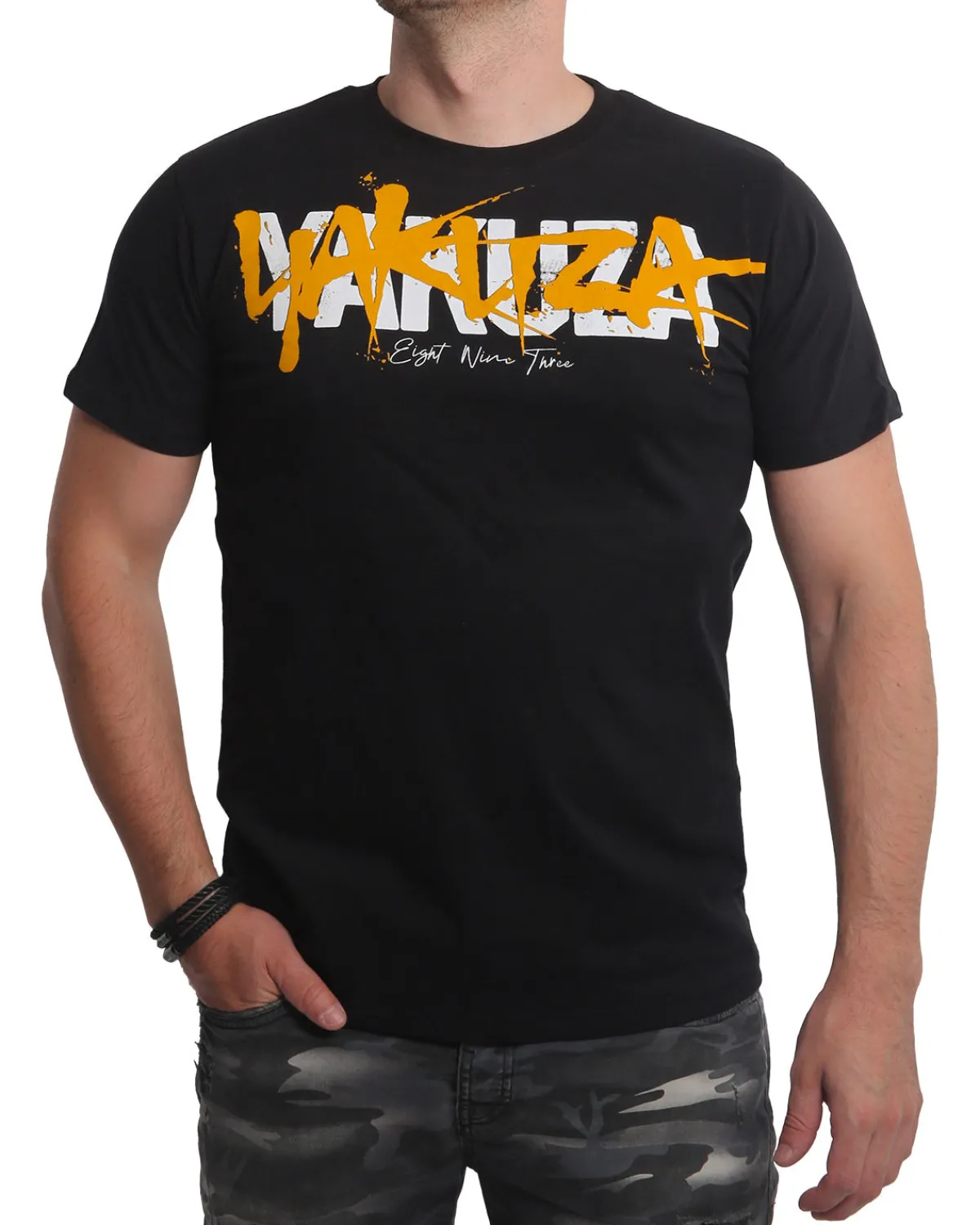 Yakuza Ink Shouting t-paita - Musta Discount