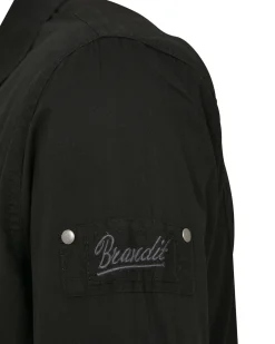 Brandit Slim worker kauluspaita - Musta New