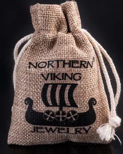Northern Viking Jewelry Steel Valknut korvakorut - Teräs Online
