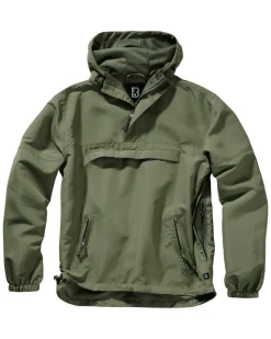 Brandit Summer anorakki - Vihreä Clearance
